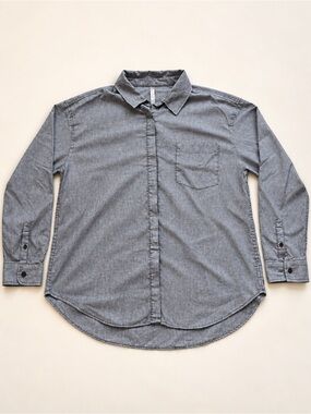 MEC Women’s XL Hemp Blend Grey Button Up Shirt
